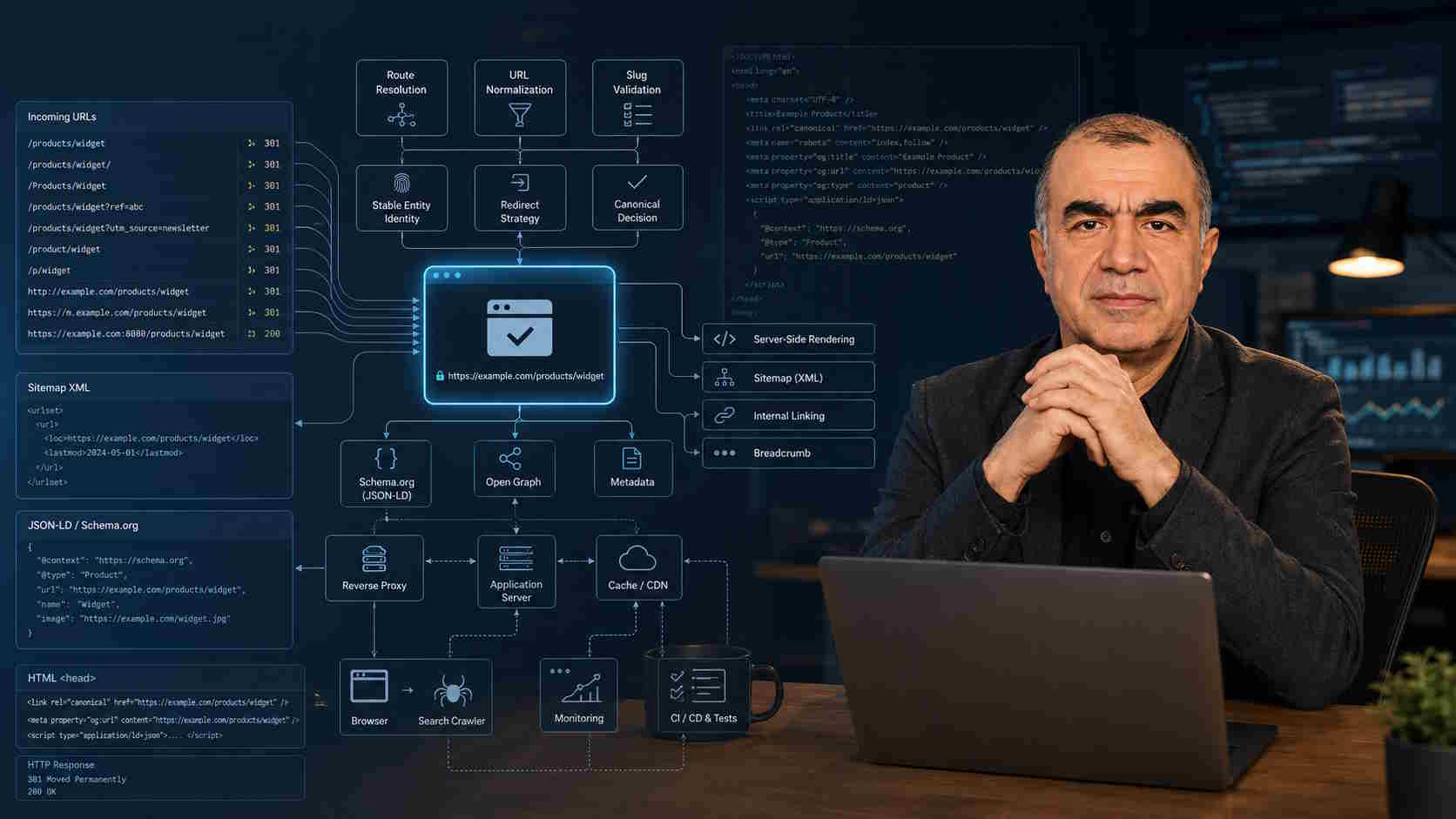 معماری Canonical در وب‌سایت‌های بزرگ؛ چرا Canonical فقط یک تگ HTML نیست؟